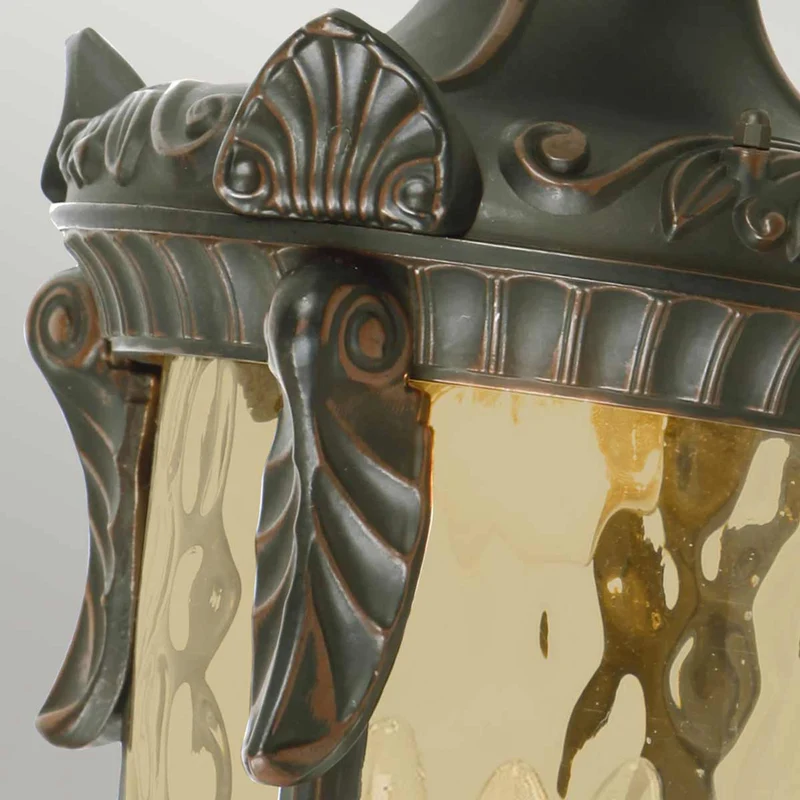Wandleuchte Philadelphia 3-flammig Bronze