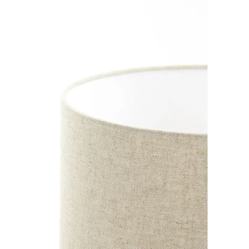 Lampenschirm E27 Leinen grob Zylinder 25cm - Livigno naturel Light & Living