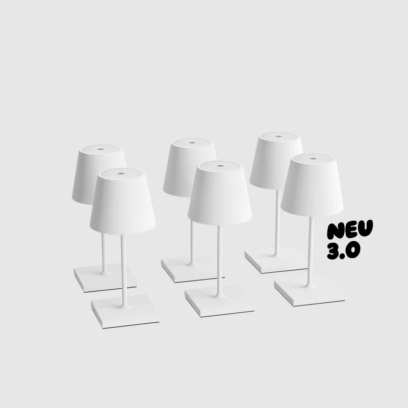 Sigor Nuindie 3.0 mini Akku-Tischleuchte - 6er Set