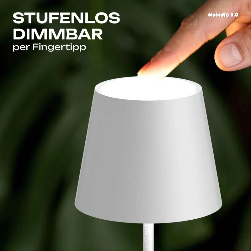 Sigor Nuindie 3.0 Akku-Tischleuchte - 6er Set