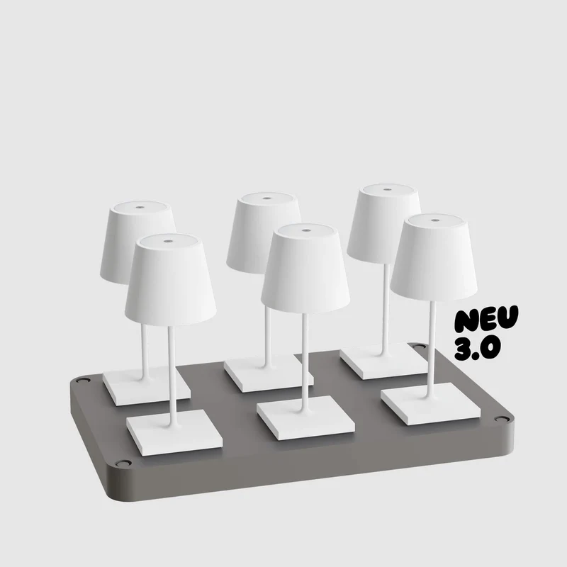 Sigor Nuindie 3.0 mini Akku-Tischleuchte - 6er Set
