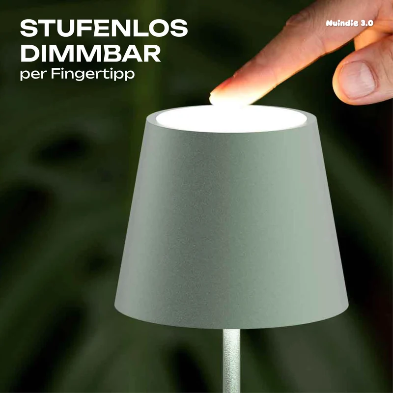 Sigor Nuindie 3.0 Akku-Tischleuchte - 6er Set