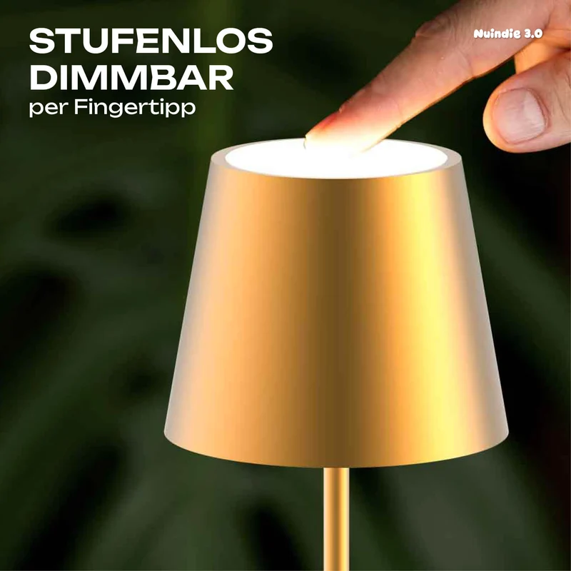 Sigor Nuindie 3.0 Akku-Tischleuchte - 6er Set