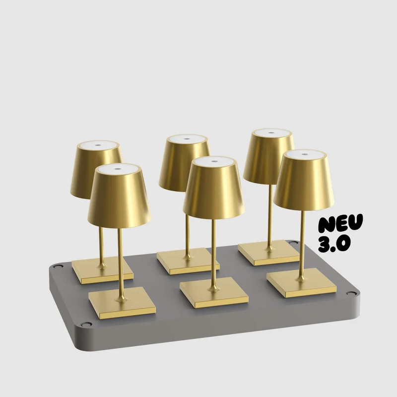 Sigor Nuindie 3.0 mini Akku-Tischleuchte - 6er Set