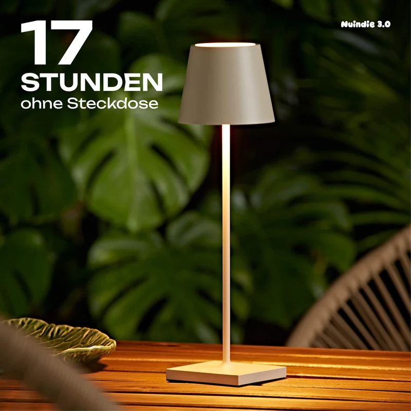 Sigor Nuindie 3.0 Akku-Tischleuchte - 6er Set