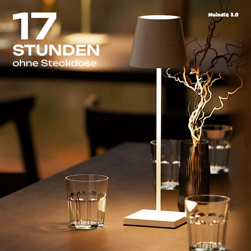 Sigor Nuindie 3.0 Akku-Tischleuchte - 6er Set