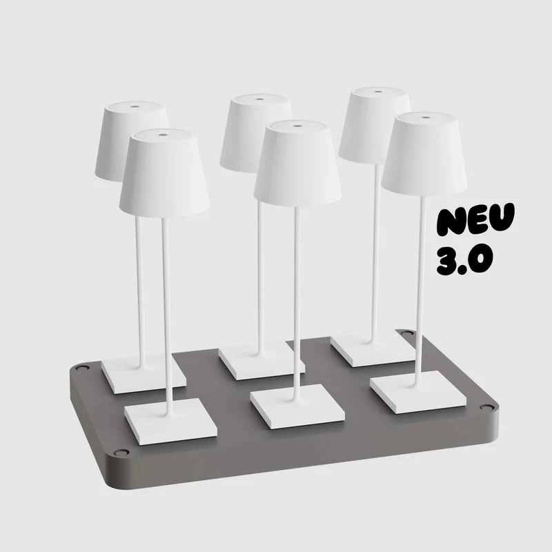 Sigor Nuindie 3.0 Akku-Tischleuchte - 6er Set