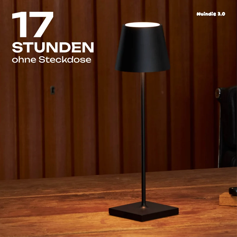 Sigor Nuindie 3.0 Akku-Tischleuchte - 6er Set