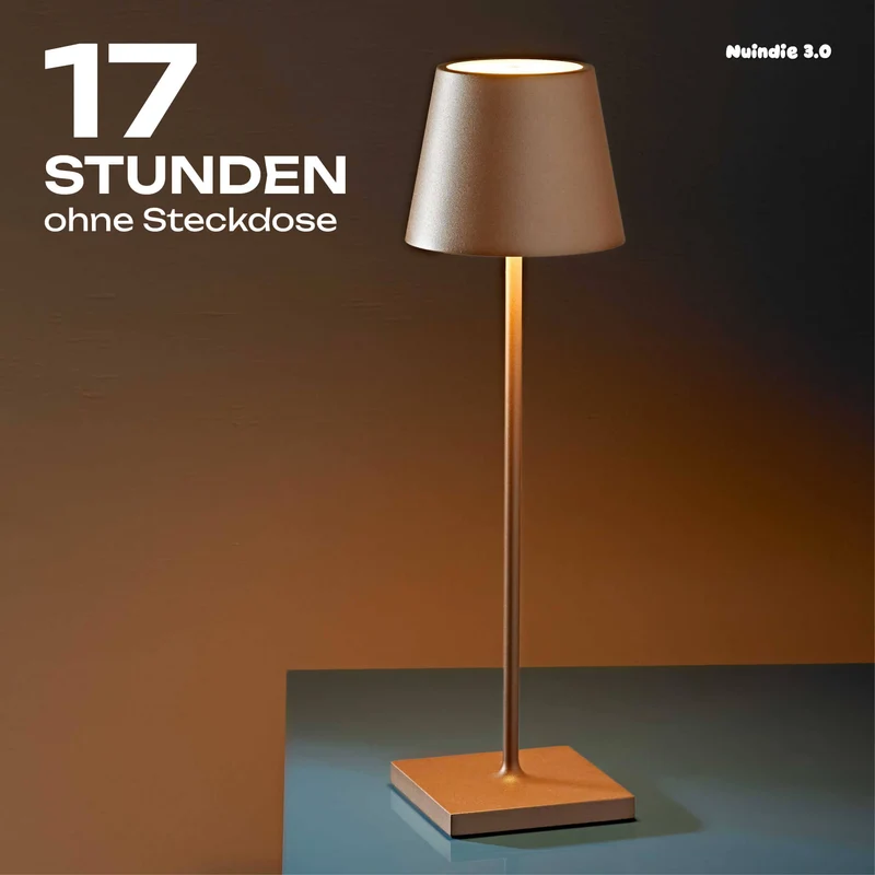 Sigor Nuindie 3.0 Akku-Tischleuchte - 6er Set