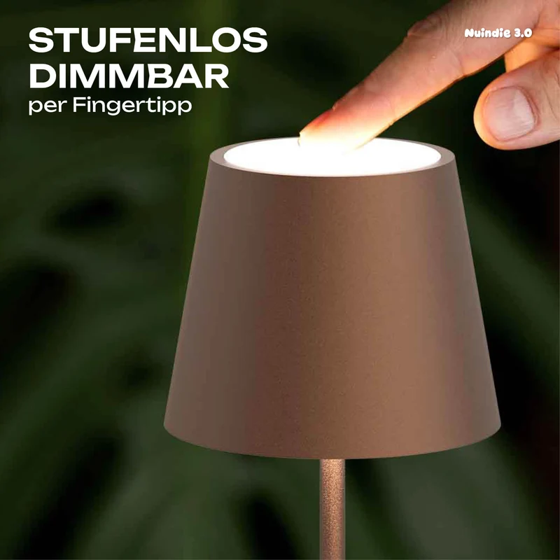 Sigor Nuindie 3.0 Akku-Tischleuchte - 6er Set