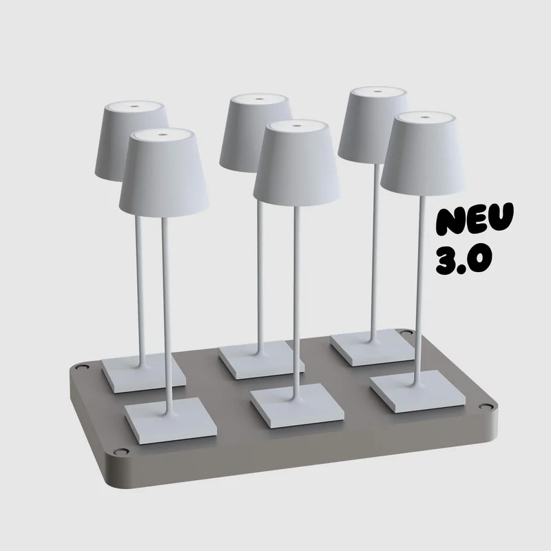 Sigor Nuindie 3.0 Akku-Tischleuchte - 6er Set