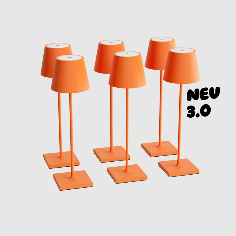 Sigor Nuindie 3.0 Akku-Tischleuchte - 6er Set
