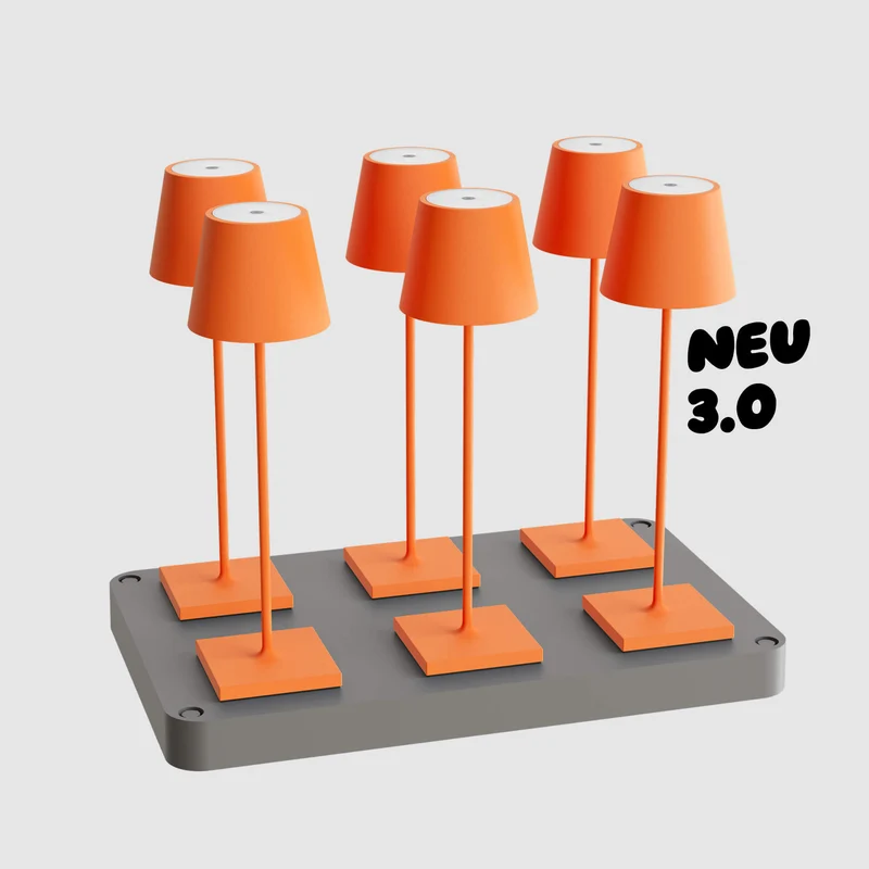 Sigor Nuindie 3.0 Akku-Tischleuchte - 6er Set
