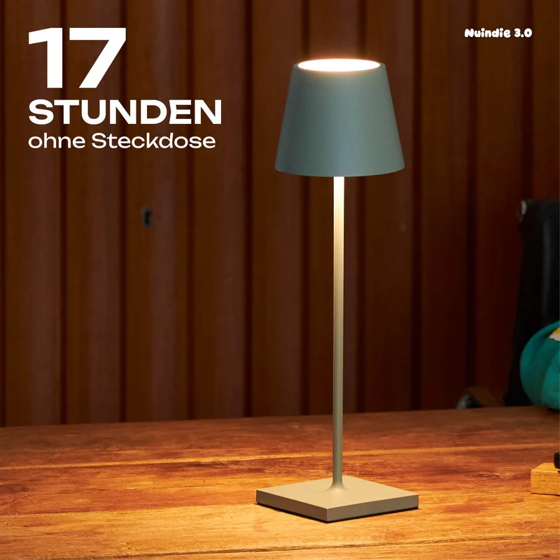 Sigor Nuindie 3.0 Akku-Tischleuchte - 6er Set