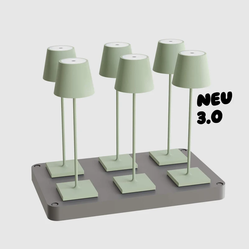 Sigor Nuindie 3.0 Akku-Tischleuchte - 6er Set