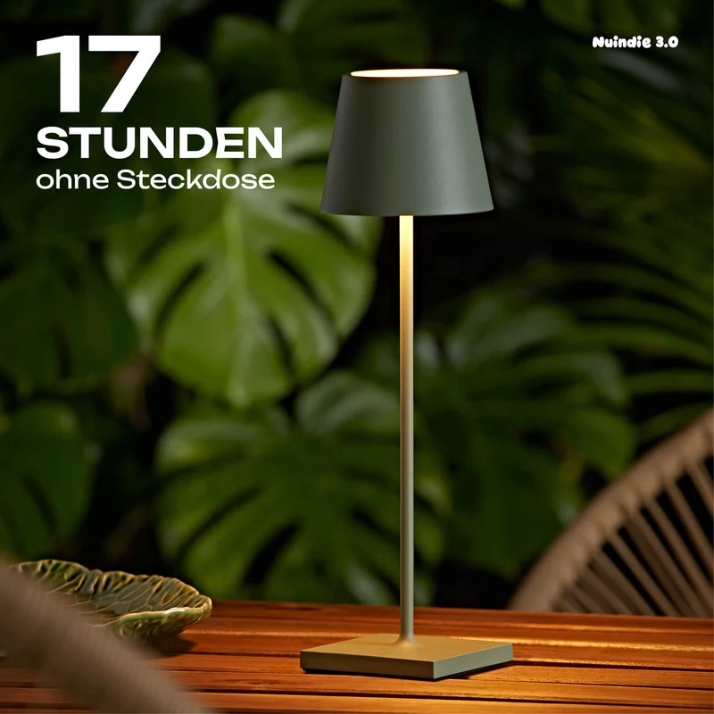 Sigor Nuindie 3.0 Akku-Tischleuchte - 6er Set