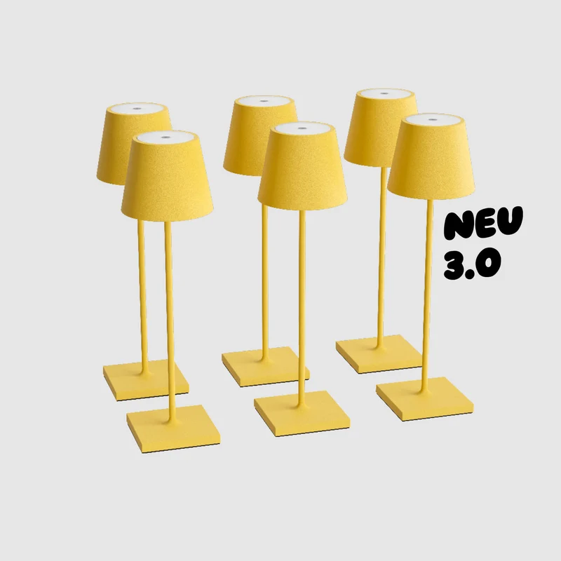 Sigor Nuindie 3.0 Akku-Tischleuchte - 6er Set