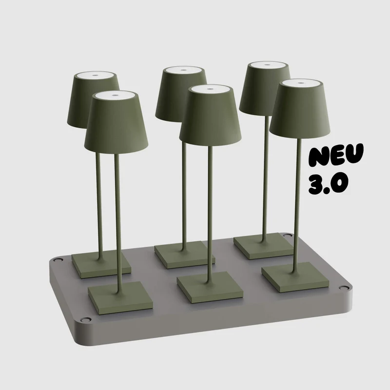 Sigor Nuindie 3.0 Akku-Tischleuchte - 6er Set