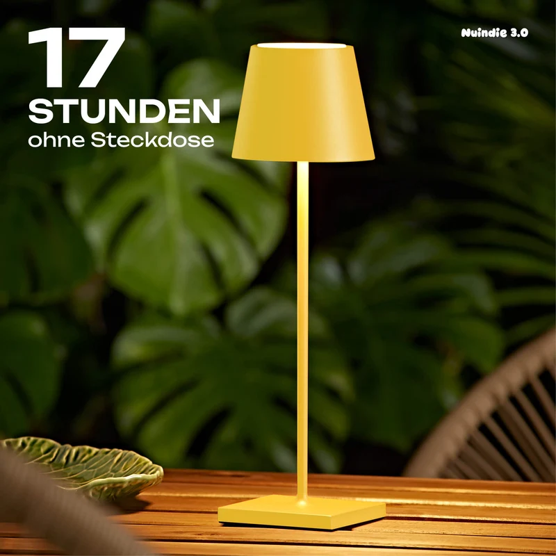 Sigor Nuindie 3.0 Akku-Tischleuchte - 6er Set