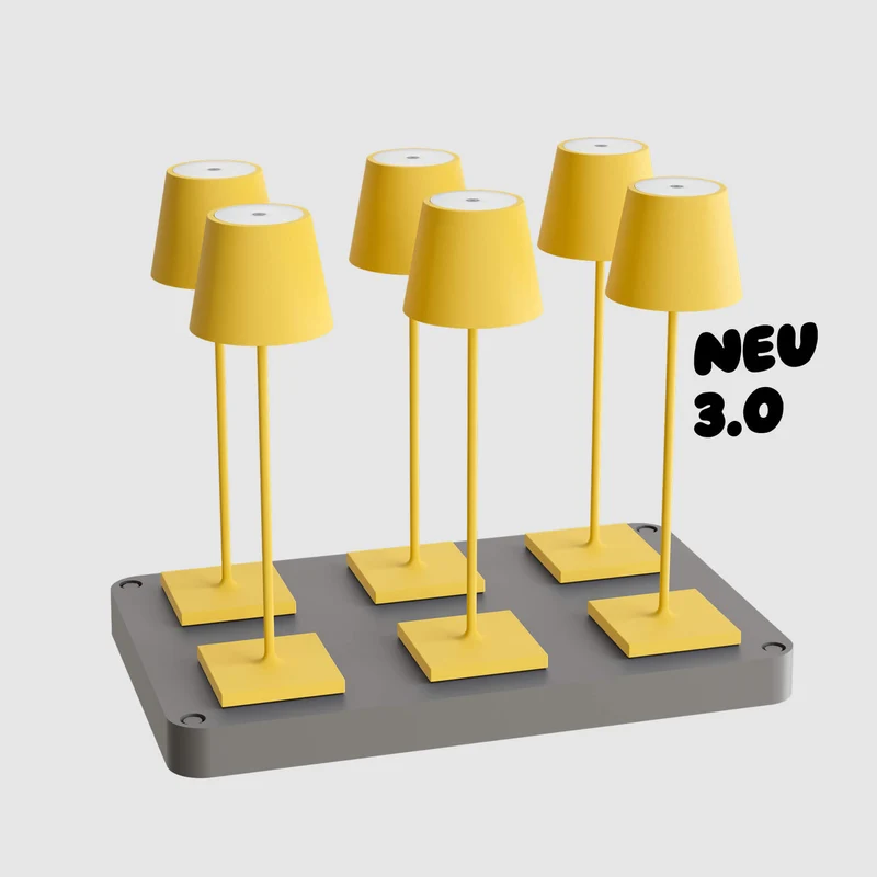 Sigor Nuindie 3.0 Akku-Tischleuchte - 6er Set