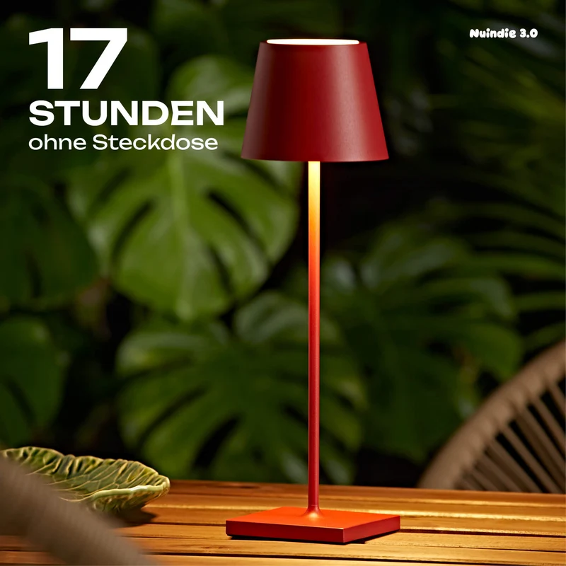 Sigor Nuindie 3.0 Akku-Tischleuchte - 6er Set