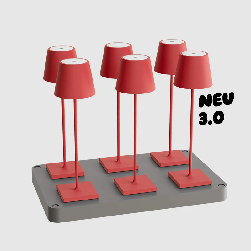 Sigor Nuindie 3.0 Akku-Tischleuchte - 6er Set