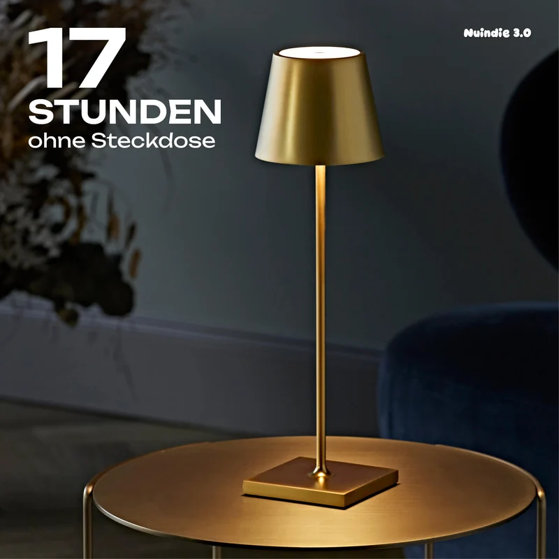 Sigor Nuindie 3.0 Akku-Tischleuchte - 6er Set
