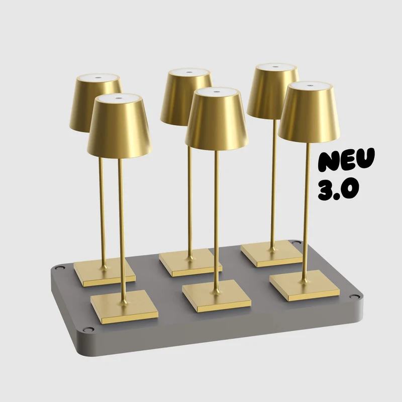 Sigor Nuindie 3.0 Akku-Tischleuchte - 6er Set