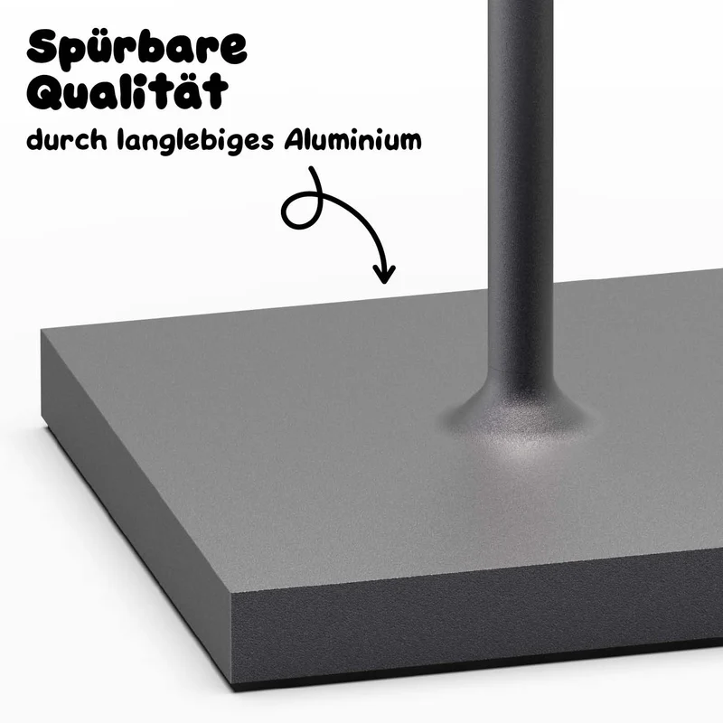 Sigor Nuindie 1.0 Akku-Tischleuchte, eckig