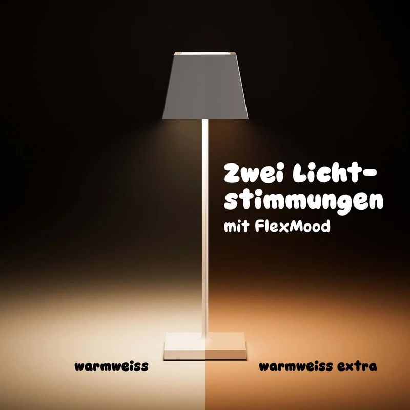 Sigor Nuindie 1.0 Akku-Tischleuchte, eckig