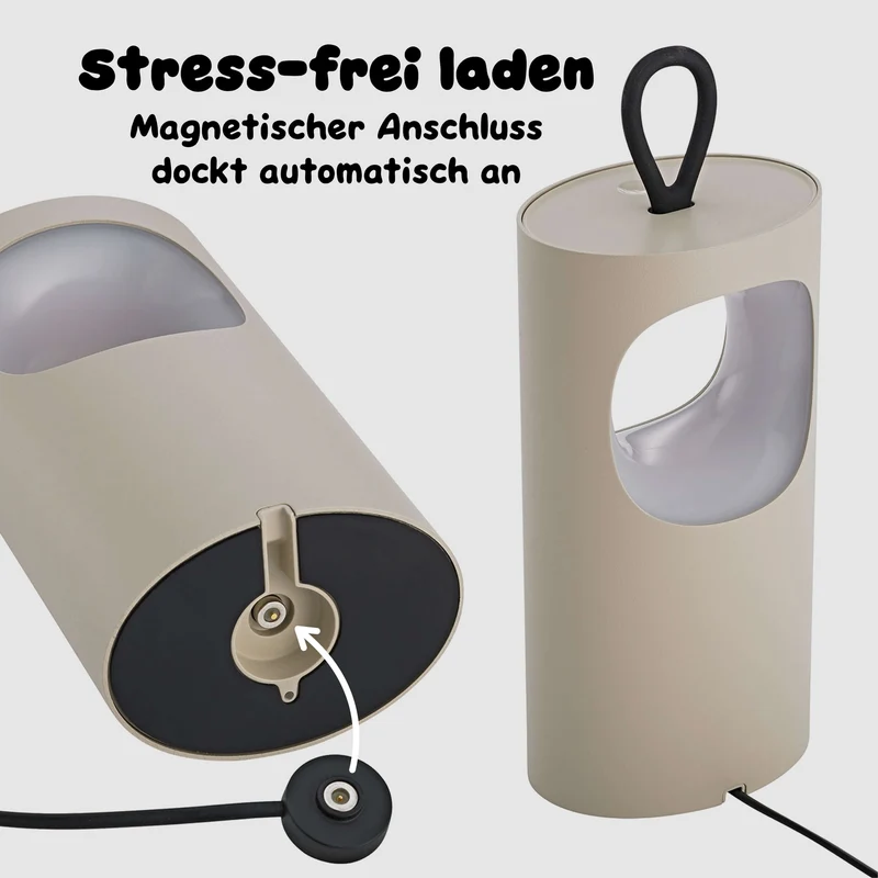 Sigor Lunari Akku-LED-Tischleuchte