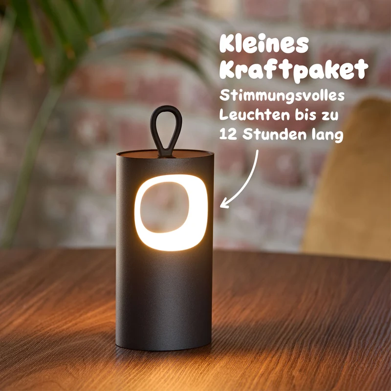Sigor Lunari Akku-LED-Tischleuchte