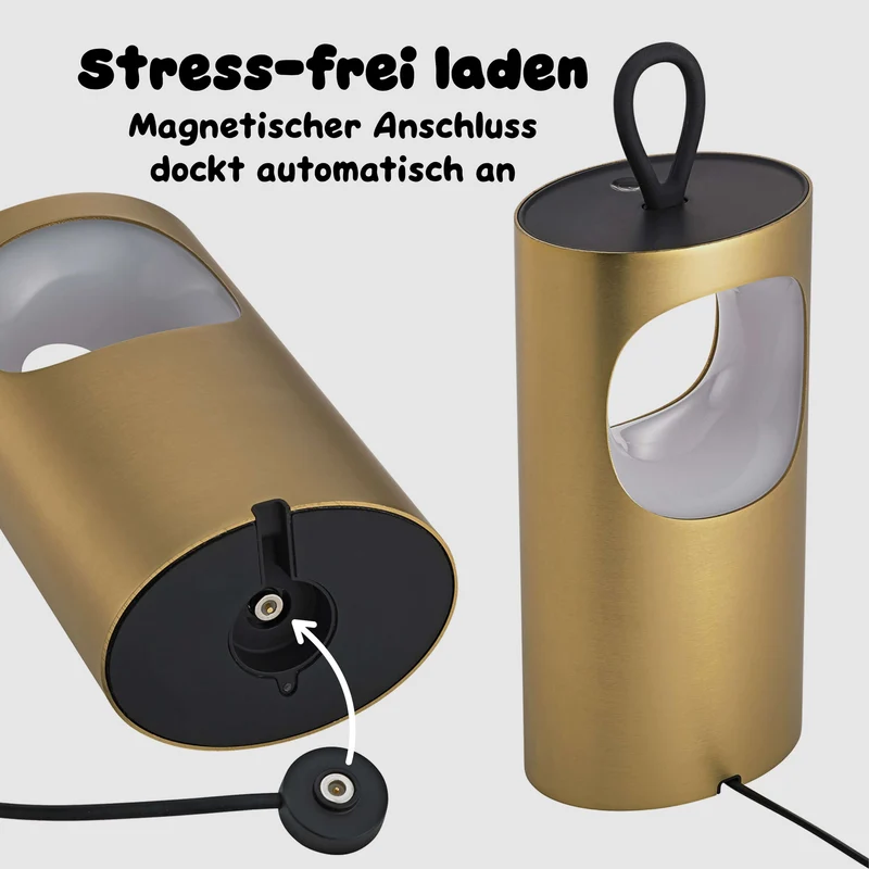 Sigor Lunari Akku-LED-Tischleuchte