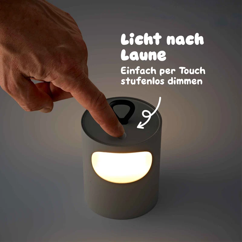 Sigor Lunari Akku-LED-Tischleuchte