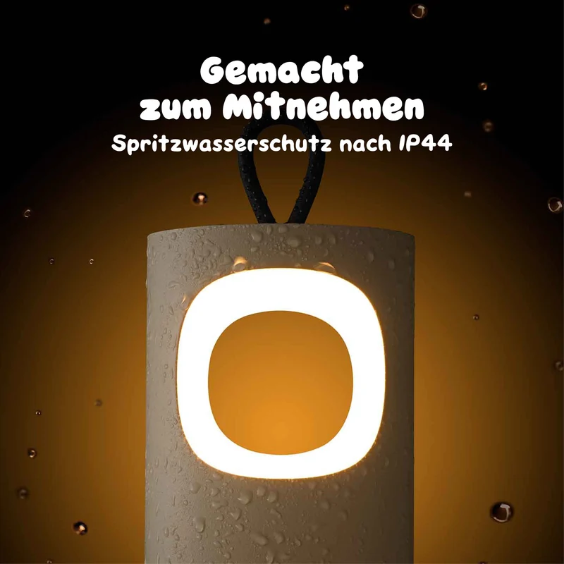 Sigor Lunari Akku-LED-Tischleuchte