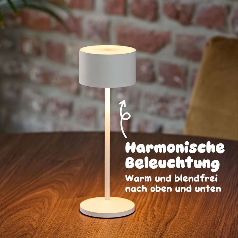 Sigor Veluna Akku-LED-Tischleuchte