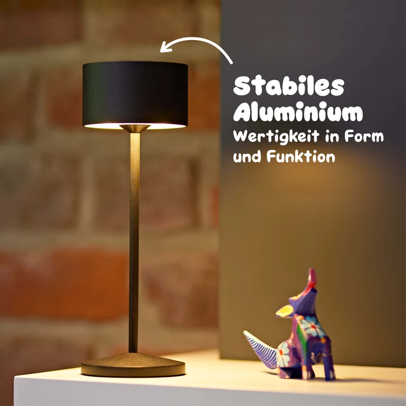 Sigor Veluna Akku-LED-Tischleuchte