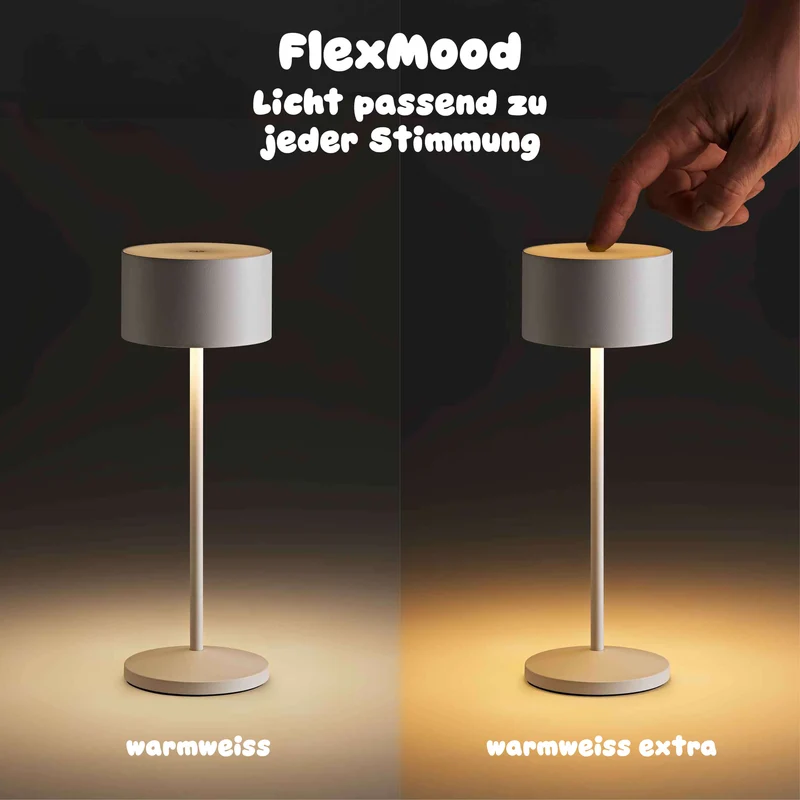 Sigor Veluna Akku-LED-Tischleuchte