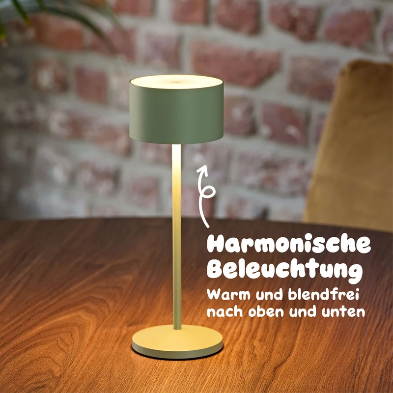 Sigor Veluna Akku-LED-Tischleuchte