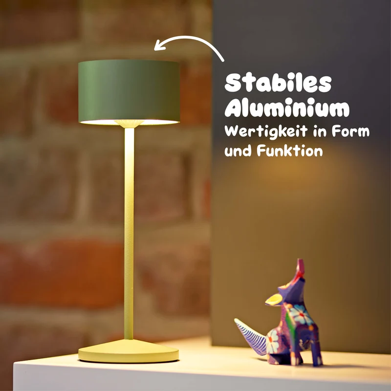 Sigor Veluna Akku-LED-Tischleuchte
