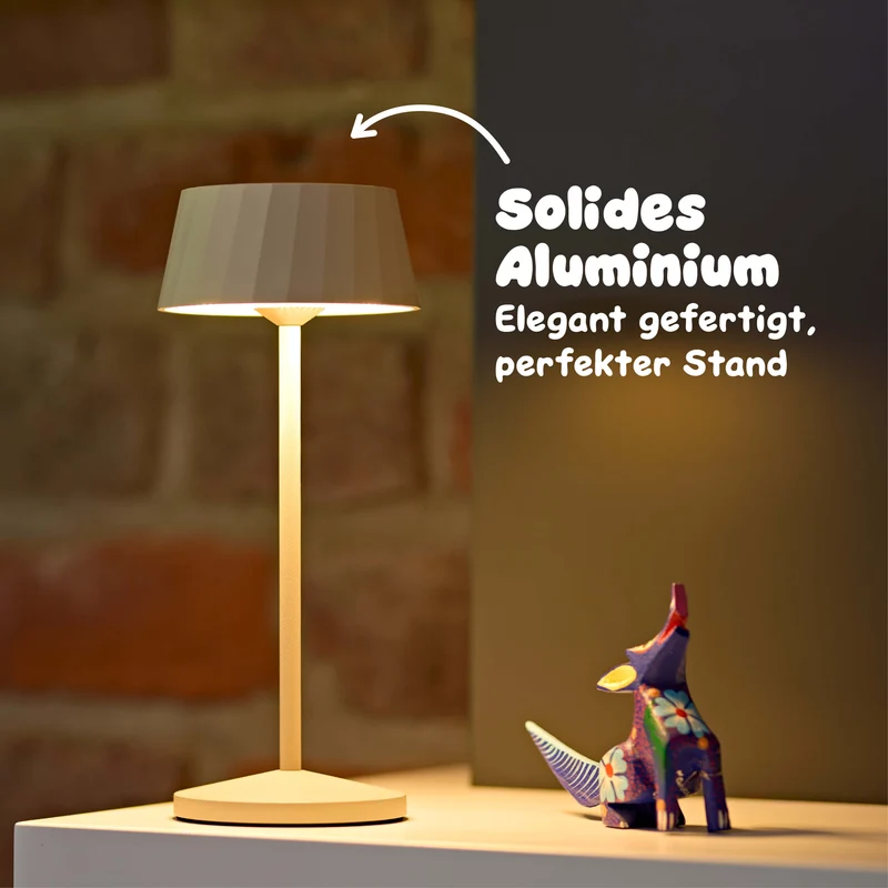 Sigor Facetta Remote Akku-LED-Tischleuchte