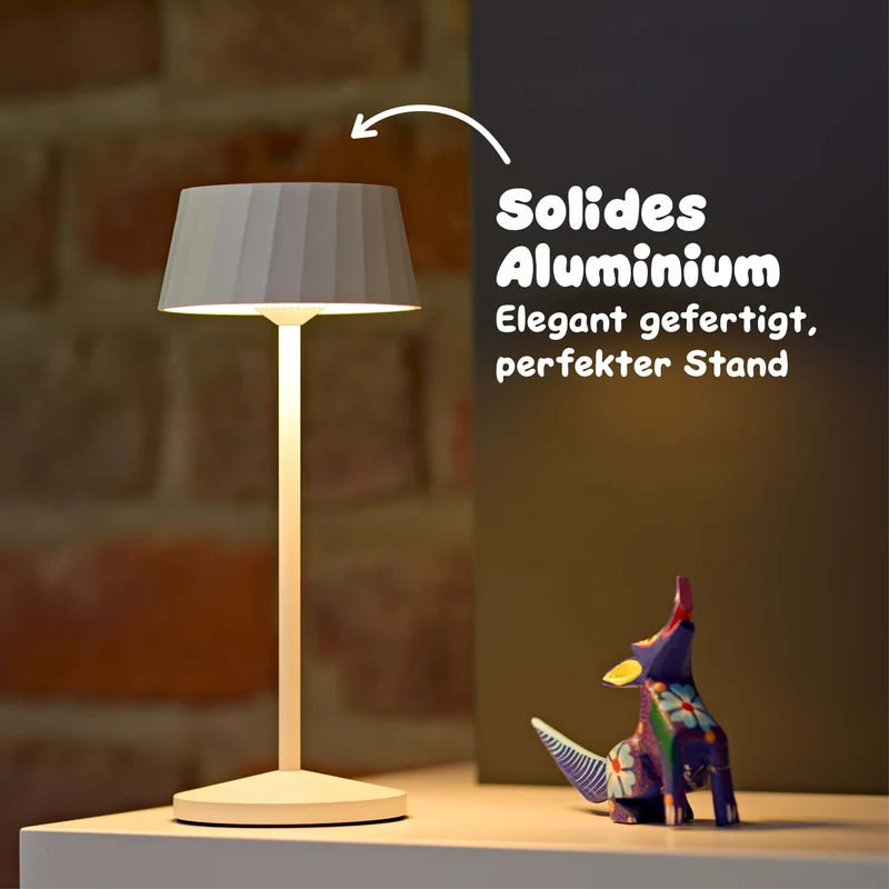 Sigor Facetta Akku-LED-Tischleuchte