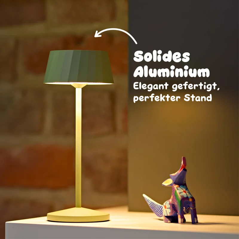 Sigor Facetta Akku-LED-Tischleuchte