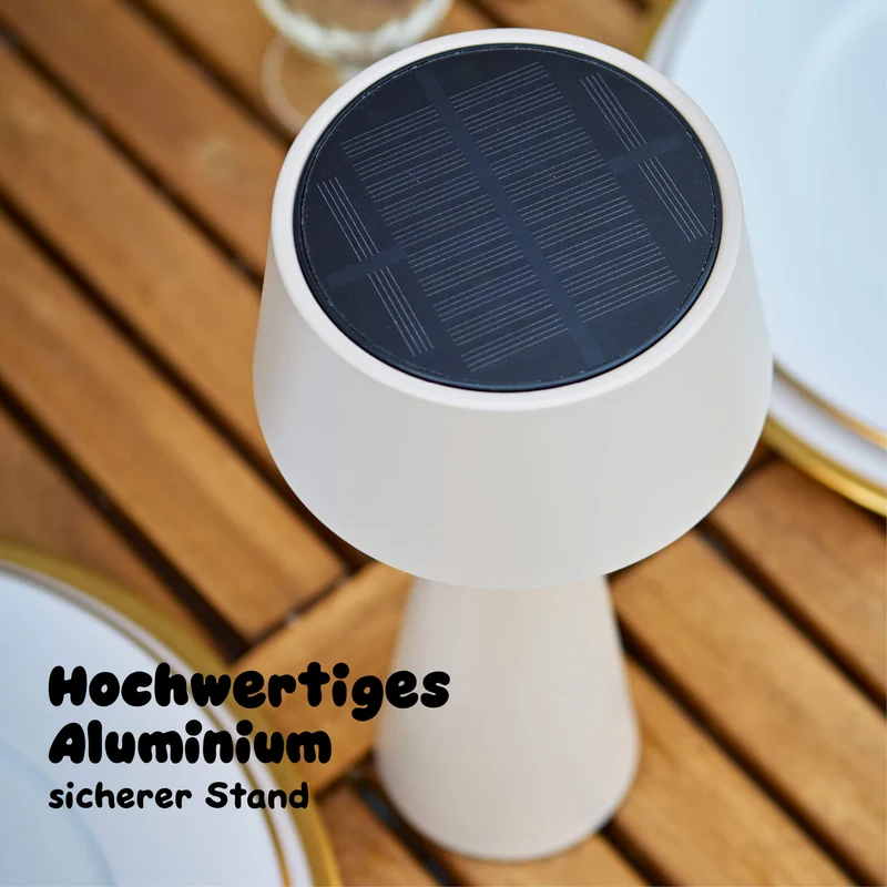 Sigor Solino Akku-Solar-Tischleuchte