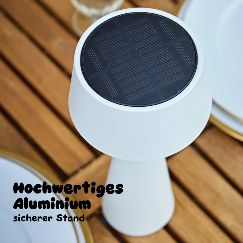 Sigor Solino Akku-Solar-Tischleuchte