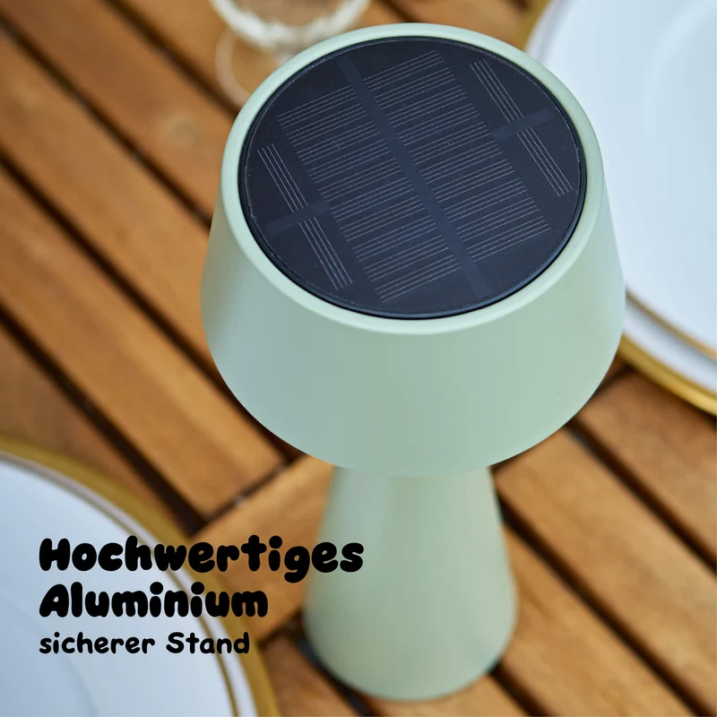 Sigor Solino Akku-Solar-Tischleuchte