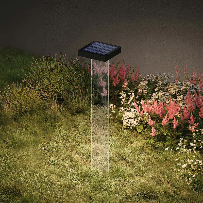 Klewe Scotty Akku-Solarleuchte für den Garten