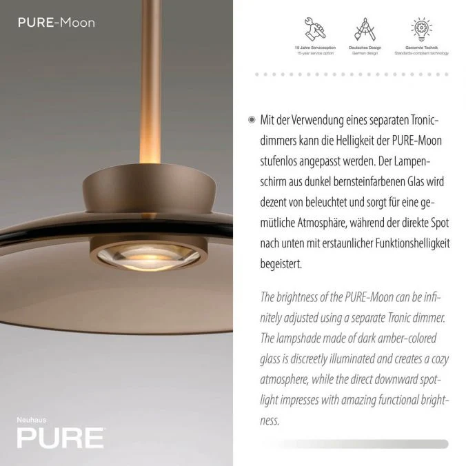 Paul Neuhaus - Pendelleuchte Pure E-Moon