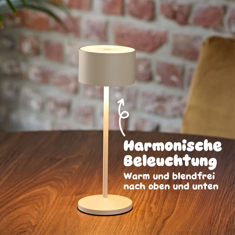 Sigor Veluna Remote Akku-LED-Tischleuchte