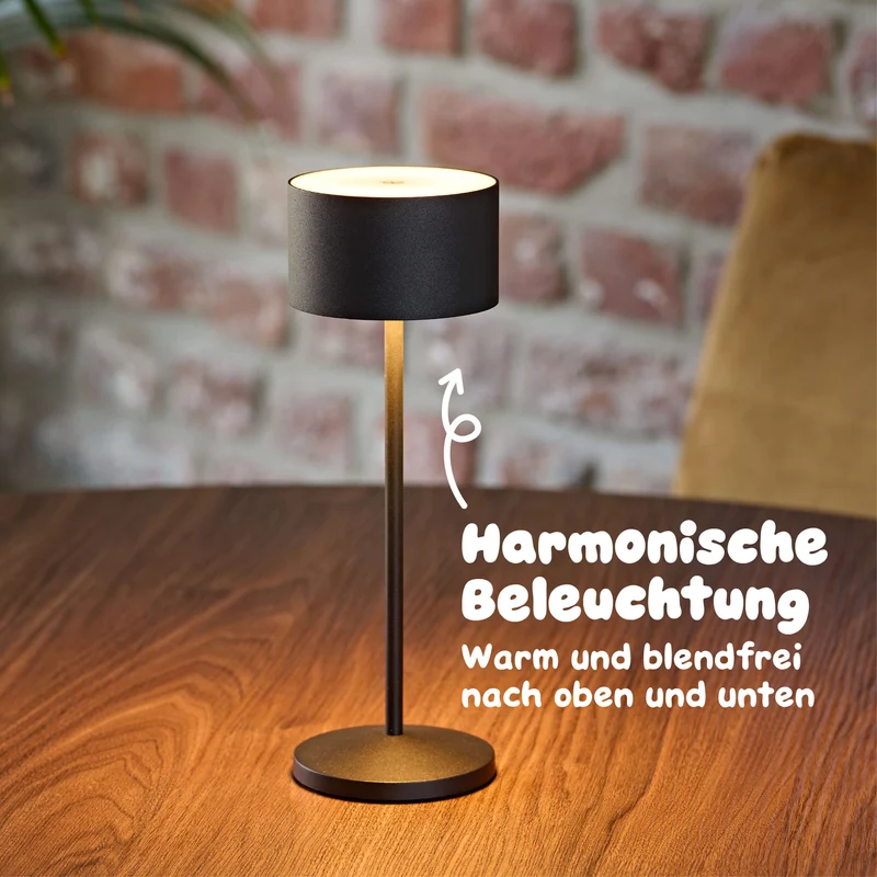 Sigor Veluna Remote Akku-LED-Tischleuchte